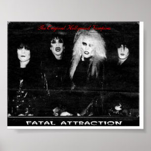 Band print, The Original Hollywood Vampires Poster