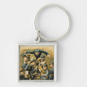 Band rehearsal key ring