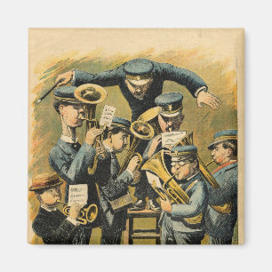 Band rehearsal magnet