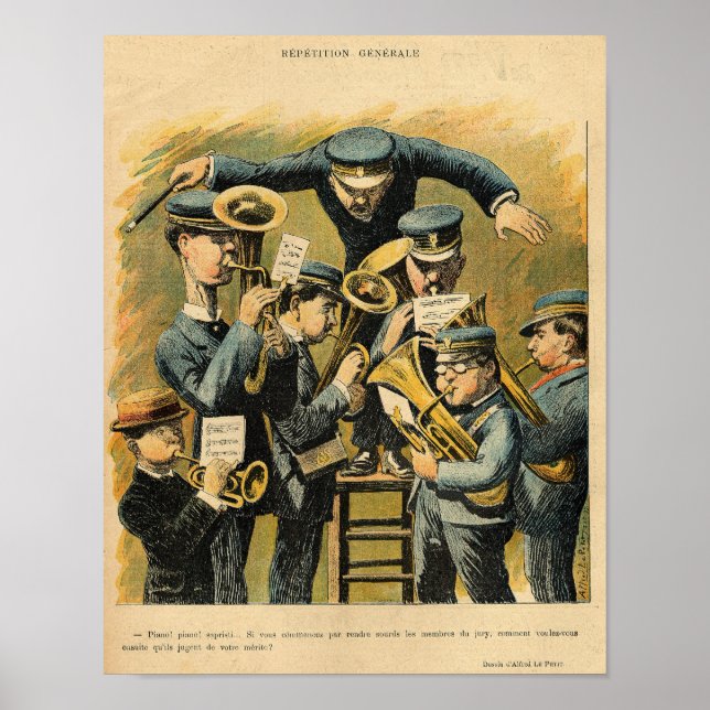 Band rehearsal poster (Front)