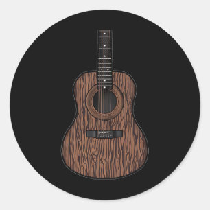 Band  Rock And Roll Guitar s For Men Band Tee 13 Classic Round Sticker