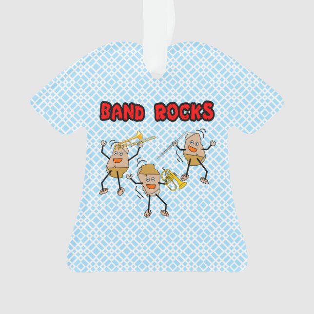 Band Rocks Ornament (Front)