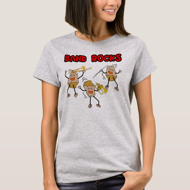 Band Rocks T-Shirt (Front)