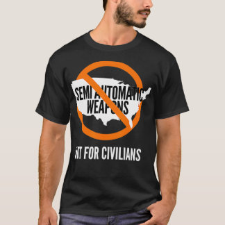 Band semi automatic Weapons, enough Stop Gun Viole T-Shirt