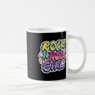 Band Shirts For Kids Rock N Roll Girl Rock And Rol Coffee Mug