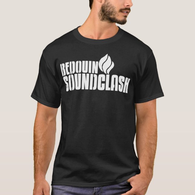Band Stencil - White T-Shirt (Front)