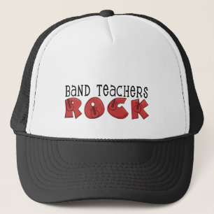 Band Teachers Rock Tshirts and Gifts Trucker Hat