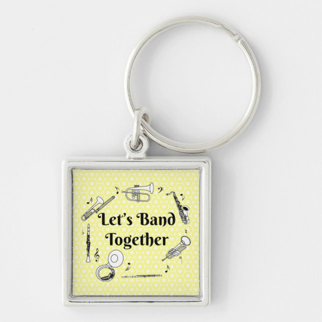 Band Together Key Ring (Front)