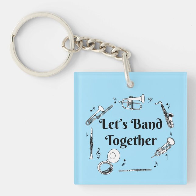 Band Together Key Ring (Front)