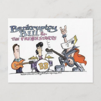 band_WITHLOGO_web Postcard