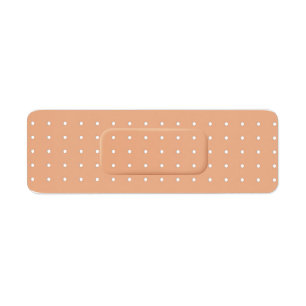 Bandage Bandaid Flesh Tone Envelope Stickers Label