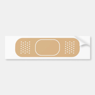 Bandage Bumper Sticker