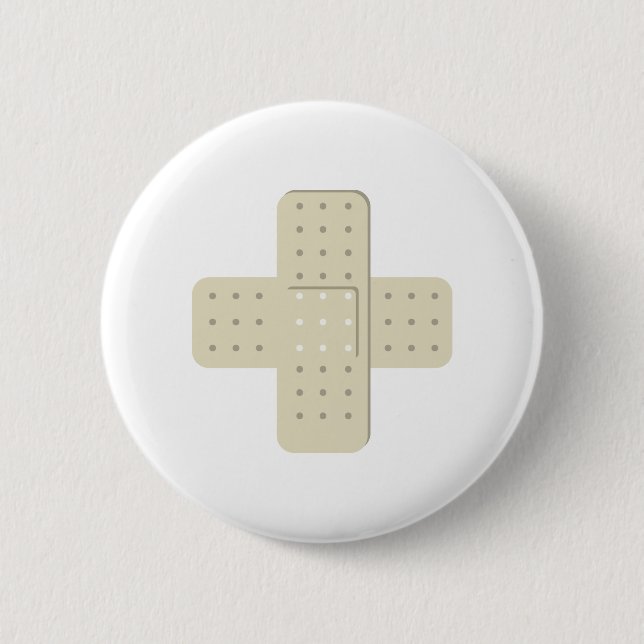 Bandaid Bandages 6 Cm Round Badge (Front)