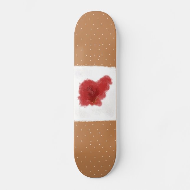 Bandaid board skateboard (Front)