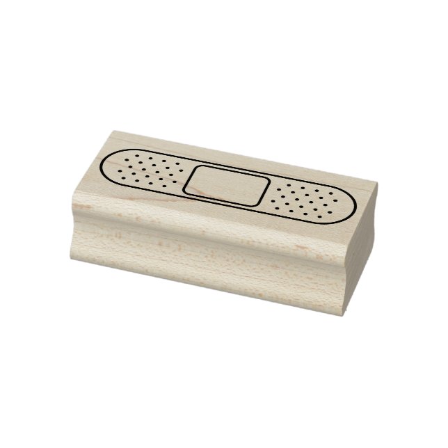Bandaid Rubber Stamp (Stamp)