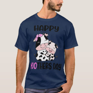 Bandana Cow Mom Farmer Mothers Day T-Shirt