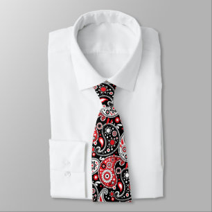 Bandana Paisley for Fancy Country Western Event Tie