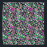 Bandanna<br><div class="desc">Abstract,  creative,  modern pattern,  popular,  youth,  elegant,  daub,  grey,  pink ,  green,  mixed colours,  multi-coloured abstract</div>