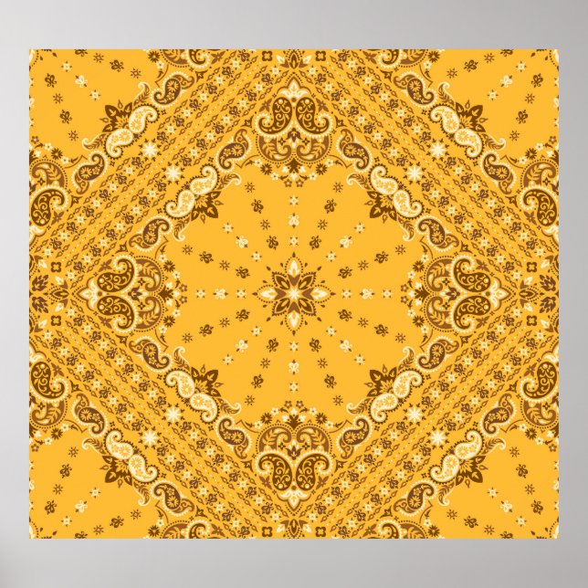 Bandanna Boho: Paisley Print Revival (Front)
