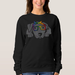 Bandanna For Pitbull Dog Gay Pride Ally Lover Lgbt Sweatshirt