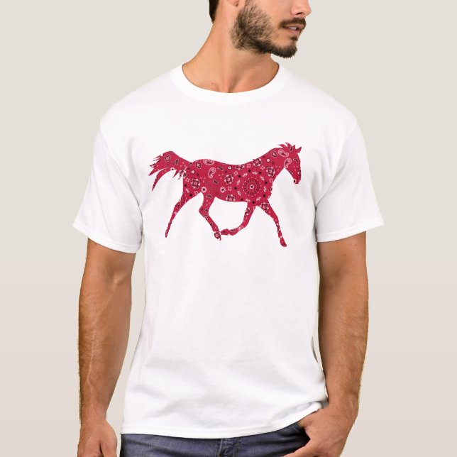 Bandanna Horse T-Shirt (Front)