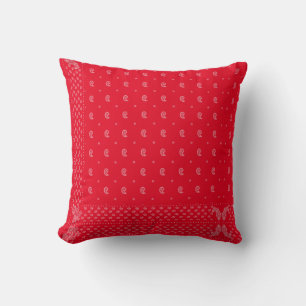 Bandanna Paisley Pillow - Pick your colour