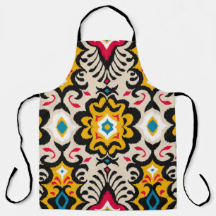 Bandanna Paisley: Vintage Silk Scarf Print Apron