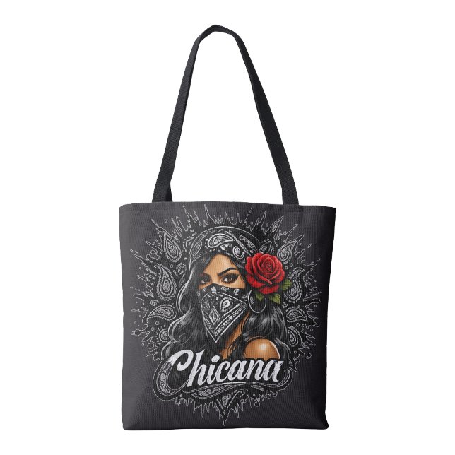Bandanna Print Chicana Tote Bag (Bandana Print Chicana Tote Bag)