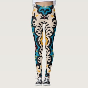 Bandanna print: vintage paisley ornament. leggings