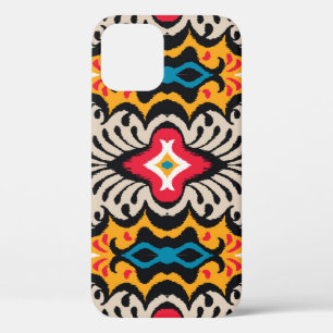Bandanna Print: Vintage Paisley Silk. iPhone 12 Case