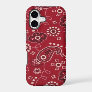 Bandanna Red Paisley iPhone 5 Case