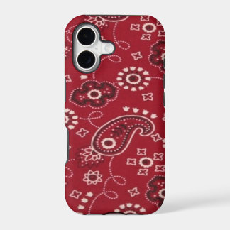 Bandanna Red Paisley iPhone 5 Case