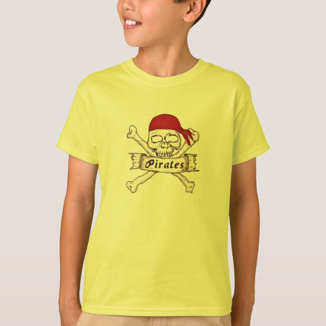 Bandanna Skull Pirate Shirt (Front)