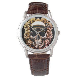 Bandanna Skull & Roses Watch
