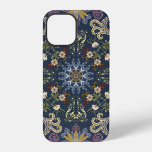 Bandanna with colourful paisley seamless pattern iPhone 12 case