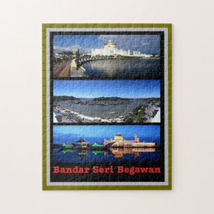 Bandar Seri Begawan - Mosaic - Jigsaw Puzzle