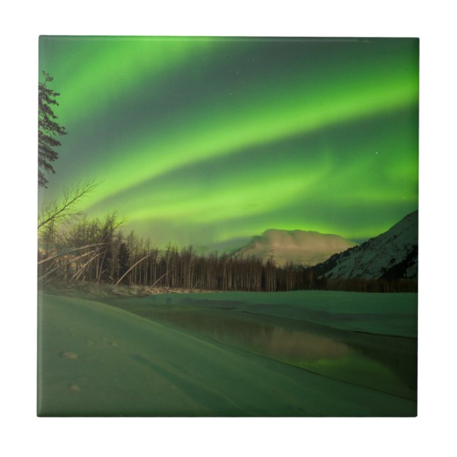 Banded Aurora Tile (Front)