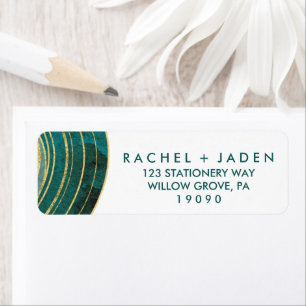 Banded Gemstone   Emerald Wedding