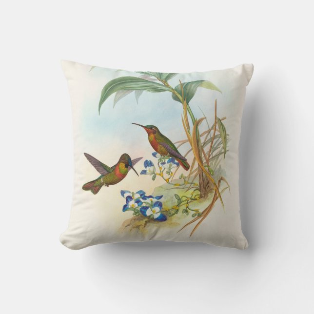 Banded Ruby by John Gould Cushion (Front)