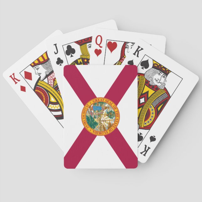 BANDEIRA DA FLÓRIDA PLAYING CARDS (Back)