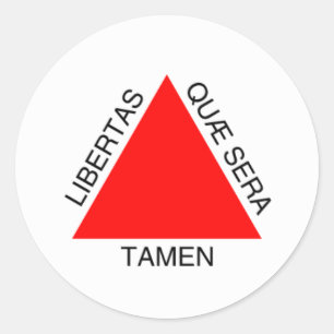 Bandeira de Minas Gerais, Brasil Classic Round Sticker