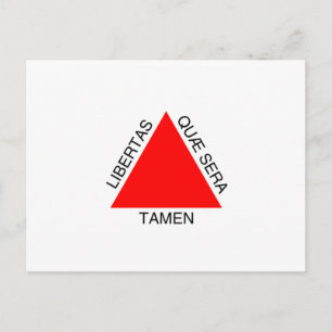 Bandeira de Minas Gerais, Brasil Postcard