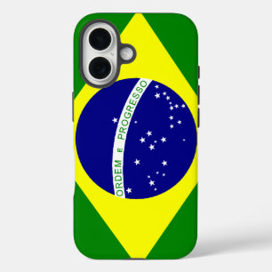 Bandeira do Brasil / Brazil Flag iPhone 16 Case