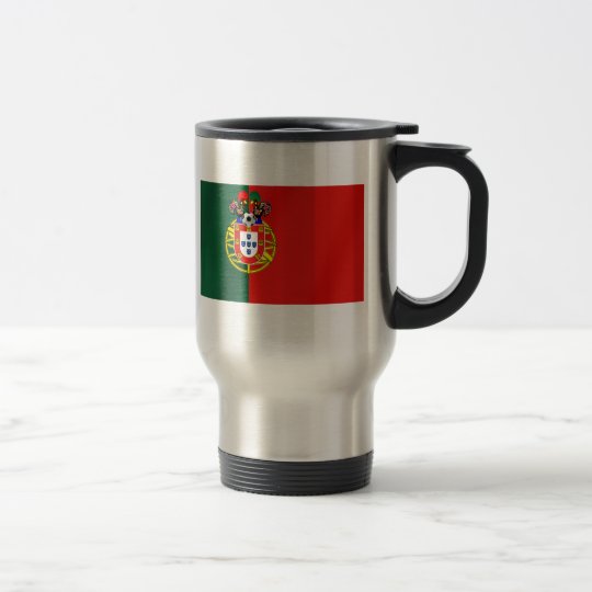 Bandeira Portuguesa Classica por Fás de Portugal Travel Mug