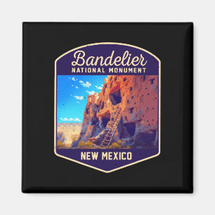 Bandelier national monument new mexico hiking magnet