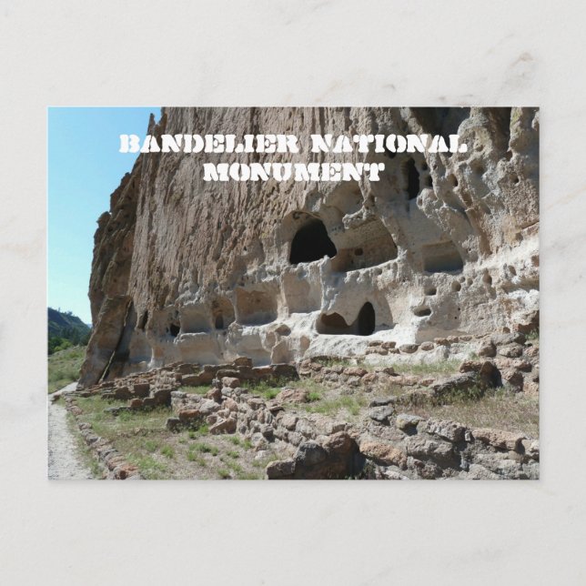 Bandelier National Monument Postcard (Front)