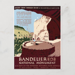 Bandelier National Monument Postcard