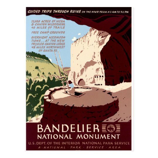 Bandelier National Monument Postcard