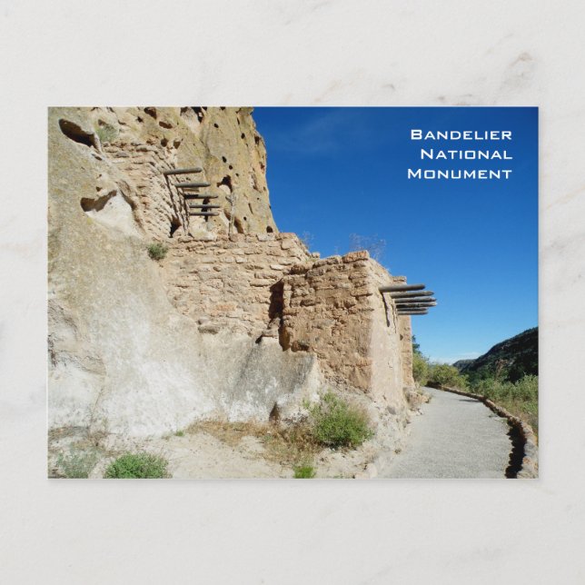 Bandelier National Monument Postcard (Front)
