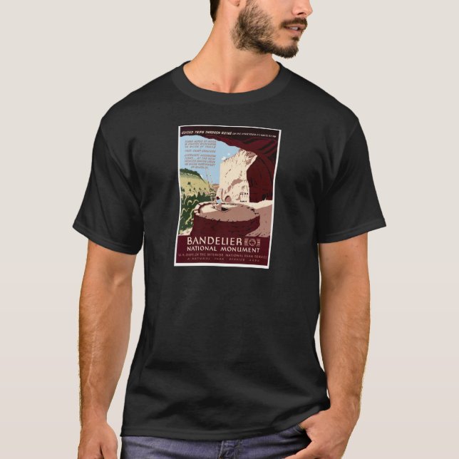 Bandelier National Monument T-Shirt (Front)